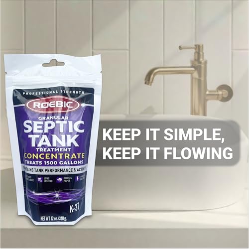 Roebic K-37 Granular Septic Tank Treatment - 12 oz Concentrate