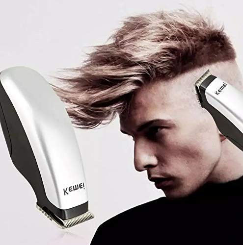 XFQUIJ Mini Electric Hair Trimmer & Beard Clipper - Grey Portable Grooming