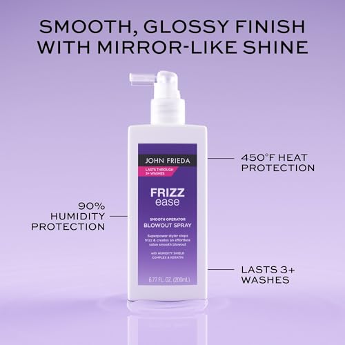 John Frieda Frizz Ease Smooth Operator Heat Protectant Spray - 6.77 oz