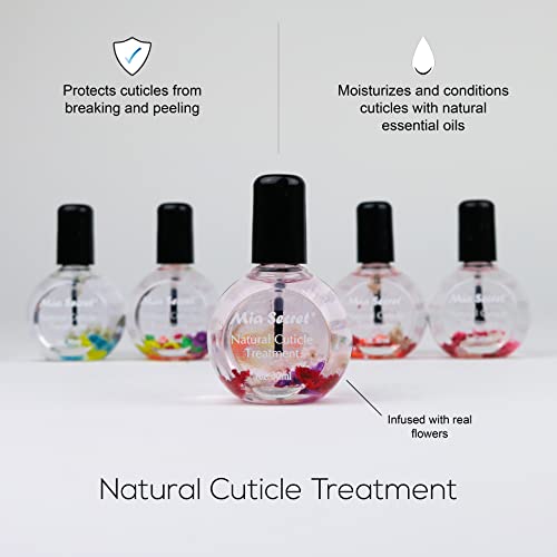 Mia Secret Scented Cuticle Oil - 6 Varieties, 1 oz, Natural Moisturizer