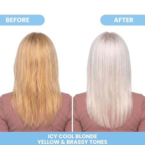 Icy Cool Blonde Hair Toning Mask with Argan Oil - 11.8 Fl. Oz