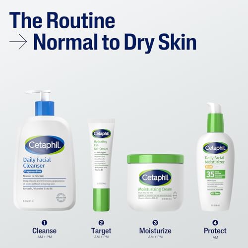 Cetaphil Daily Facial Cleanser for Oily & Combination Skin - 16oz