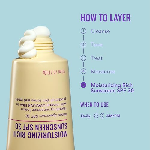 Good Molecules Moisturizing Mineral Face Sunscreen SPF 30 - 1 oz