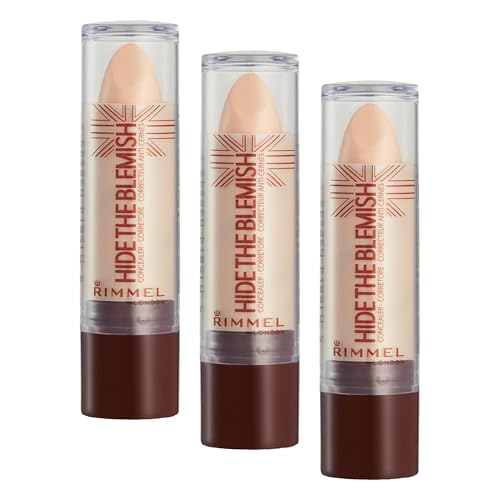 Rimmel Hide The Blemish Concealer Stick - Soft Honey (Pack of 3)