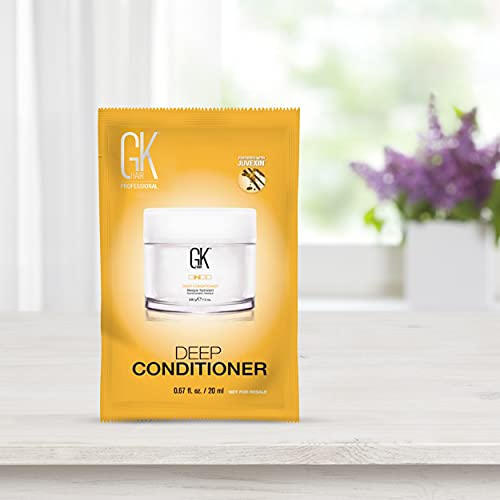GK HAIR Deep Conditioner Masque - Travel Size Pack of 2 for Dry Hair