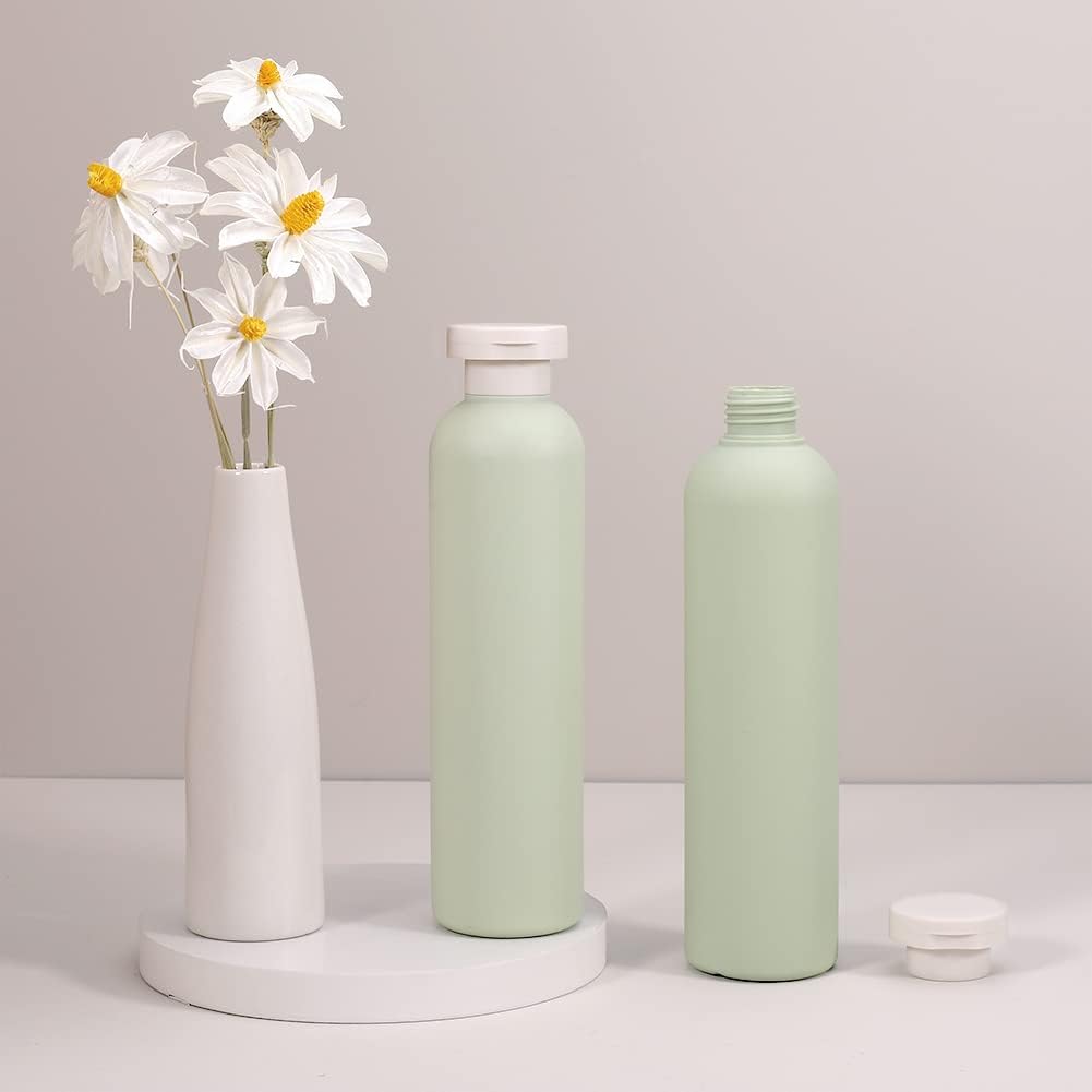 Refillable 8.8oz Squeeze Bottles - Plastic Travel Containers for Creams, Lotions & Shampoo | 2-Pack