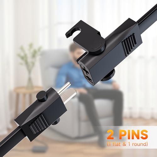 Okin 8.2 ft Replacement Power Cord for Electric Recliners & Lift Chairs