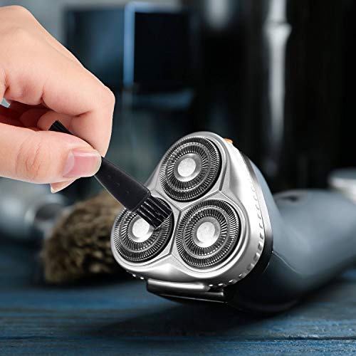 Patelai 8-Pack Electric Shaver Cleaning Brushes - Double-Sided Nylon