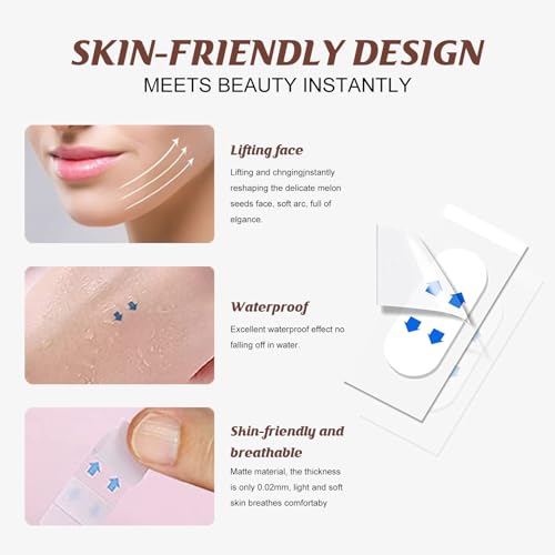 Invisible Face Lift Tape - 132PCS for Wrinkles & Sagging Skin