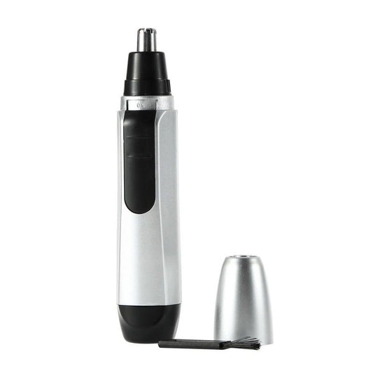 NOLITOY Professional Nose and Ear Hair Trimmer Electric Nasal Hair Shaver with Safety Cone Head Portable Rotary Grooming Tool for Men and Women Travel Use