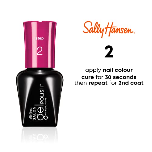 Sally Hansen Salon Gel Polish Nail Lacquer - Red My Lips, 0.14 Fl Oz