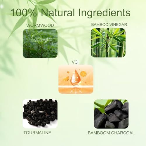 100 Natural Bamboo Deep Cleansing Foot Pads for Better Sleep