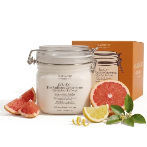 Vitamin C Body Lotion with Collagen & Hyaluronic Acid - Brightening & Firming Moisturizer for Dry Sensitive Skin 6.8 fl oz