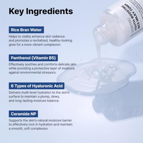 NIDA Rice Milky Toner for Glass Skin - Hydrating & Anti-Aging (150ml)