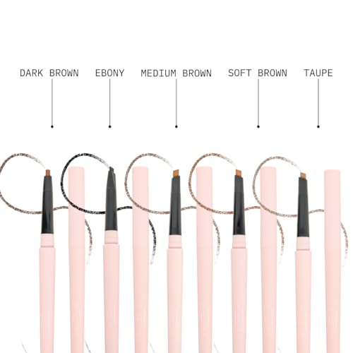 Kara Beauty Browfector Double Ended Eyebrow Pencil - Dark Brown