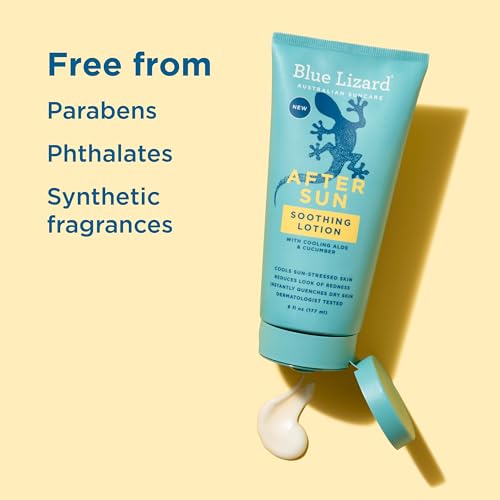 After Sun Soothing Lotion with Shea Butter, 6 oz - Vegan & Hypoallergenic
