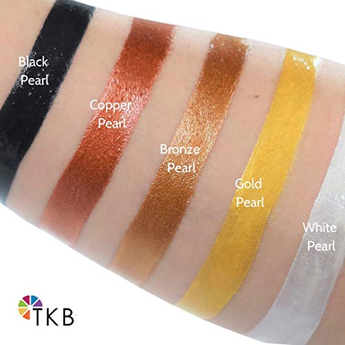 TKB Lip Liquid Pigment for DIY Lip Gloss - Gold Pearl, 30ml
