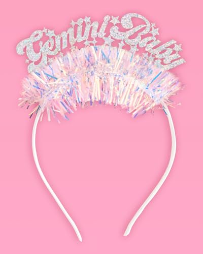 Gemini Headband | Zodiac Astrology Glitter Hair Accessory