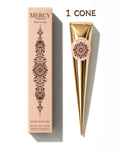 Henna Cones - 100% Natural Pre-Mixed Mehndi by MERCY LONDON
