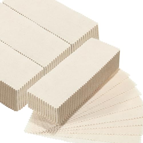 Loopeer 300 Pcs Muslin Wax Strips for Hair Removal, 4 x 1.5 Inch