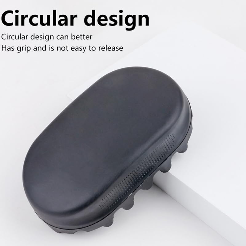 Silicone Curling Brush for Afro Curls - Durable Hair Styling Tool