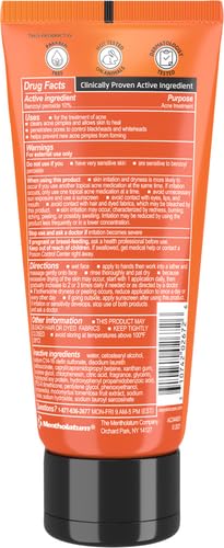 Oxy Maximum Strength Acne Face Wash - 10% Benzoyl Peroxide (Pack of 2)
