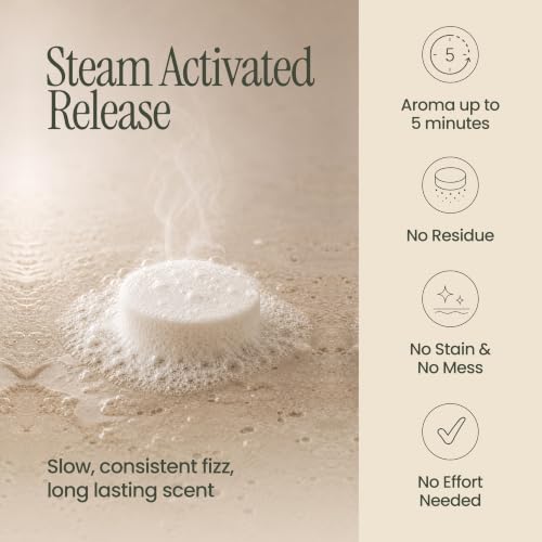 MESMOS Aromatherapy Shower Steamers - 6-Pack Relaxation Gift Set for Mom
