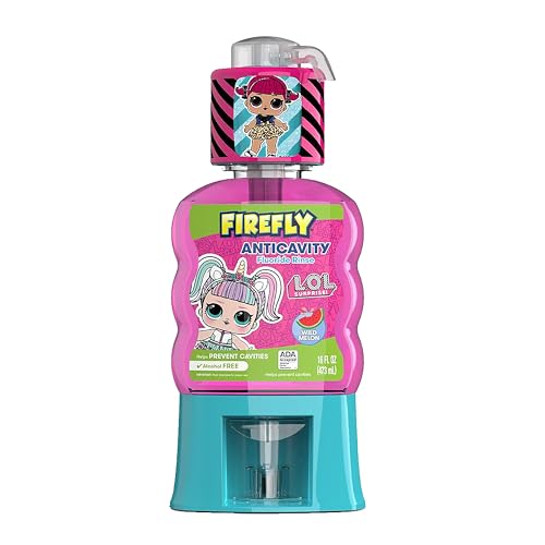 Firefly L.O.L. Surprise! Kids Anti-Cavity Fluoride Rinse - Wild Melon, 16 oz