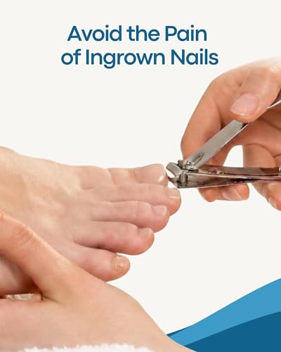 Denco Straight Cut Toenail Clipper – Heavy-Duty Stainless Steel