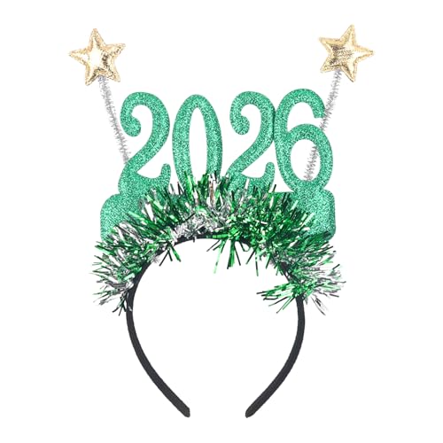 Sparkly New Year Headband - Happy New Year Star Tiara Hair Accessory