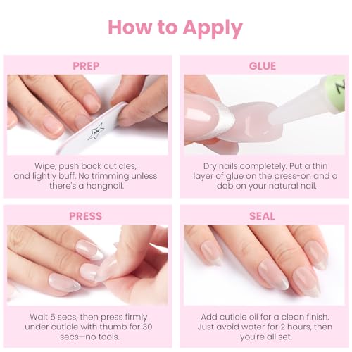 Nail Reformation Butter Yellow Press-On Toenails - Short Square Glossy