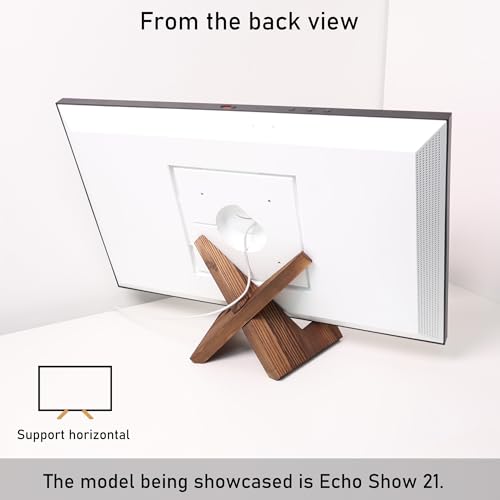 Wooden Tablet Stand for Show 15 & 21 | Cookbook Holder Display