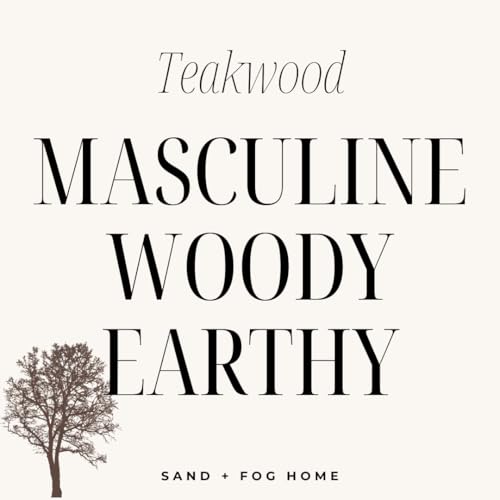 Whiskey and Leather Teakwood Scented Liquid Hand Soap - Moisturizing Aloe, Paraben-Free, 15.7 oz - Variation Teakwood