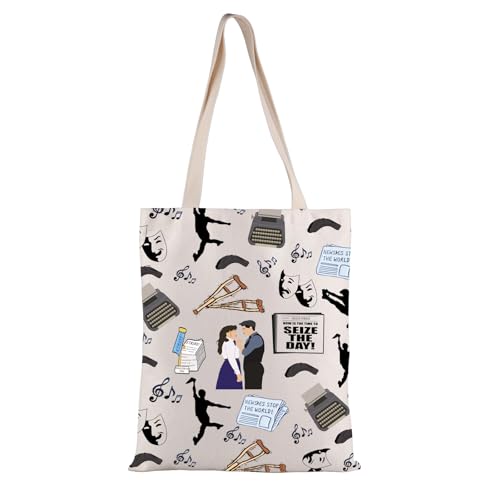 Broadway Newsies Makeup Bag - Musical Themed Cosmetic Tote Gift for Actors & Fans