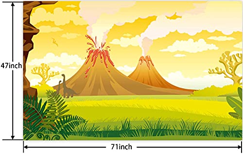 Dinosaur Birthday Party Banner - Tanystropheus T-Rex Photo Backdrop