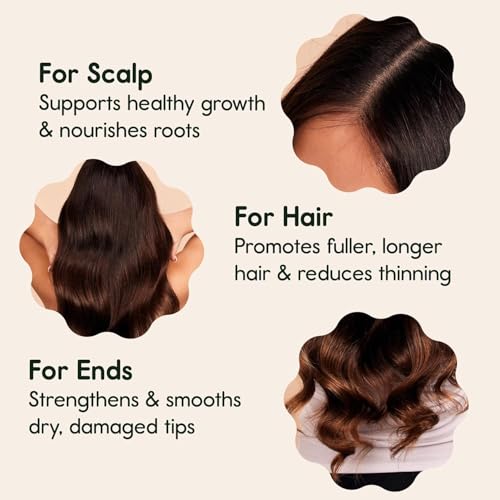 Nature Spell Rosemary Oil for Hair Growth with Comb Applicator - 5.07 Fl Oz