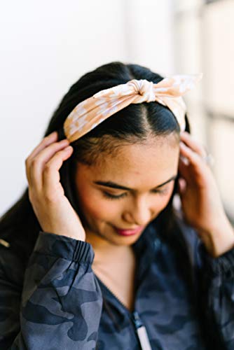 Blossom Maven Thread 4-Inch Wide Workout Headbands for Women 2-Pack