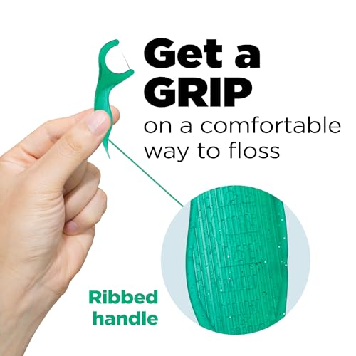 GUM Professional Clean Floss Picks - Mint Flavored, 90 Count