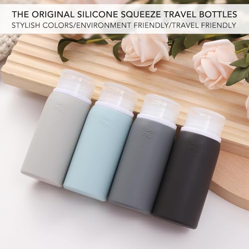 Muslish 21 Pack Travel Bottles Set – Leak-Proof TSA Approved Silicone Containers