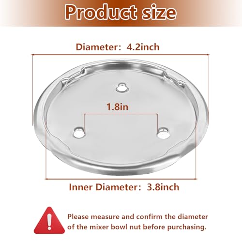 W10191926 Mixer Bowl Screw Cap for KitchenAid & Whirlpool - 2 Pack