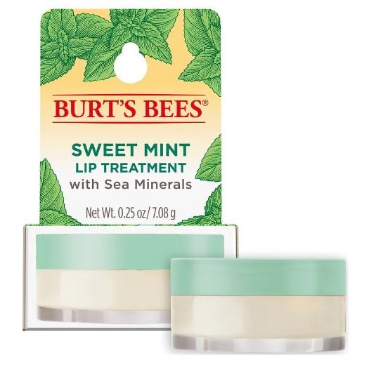 Burt's Bees Natural Lip Treatment with Sea Minerals - Sweet Mint