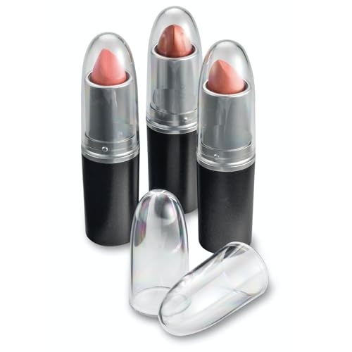 BY ALEGORY Clear Lipstick Caps for MAC - 12 Count Replacement
