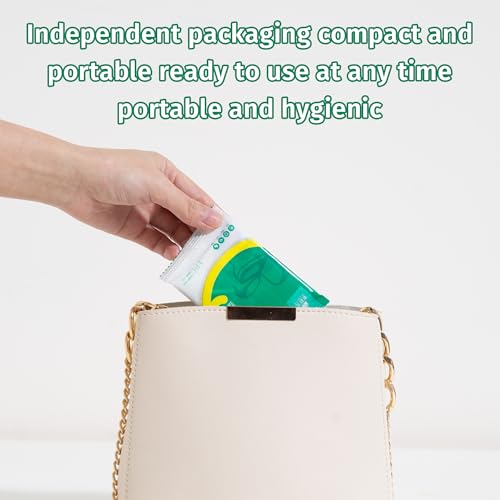Disposable Toilet Seat Covers - 40 Pack Waterproof Travel & Training