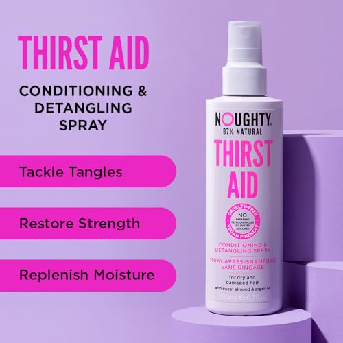 Noughty Thirst Aid Leave-In Conditioning & Detangling Spray, 6.76 fl. oz