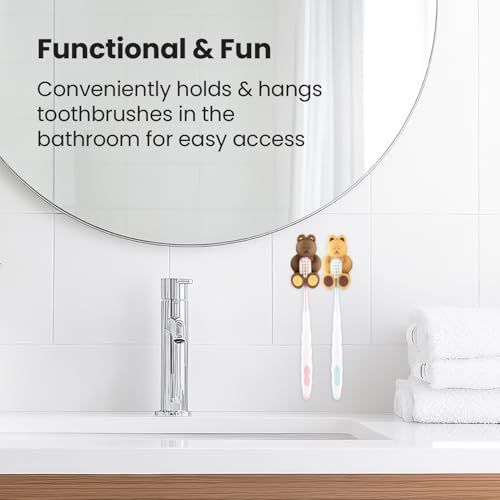 Lindo Ultra Soft Toothbrush Set with Koala Holders - Gentle Clean