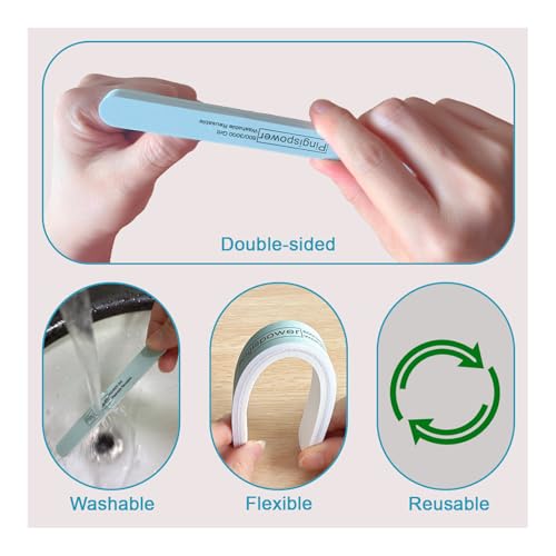 10-Piece Metal Nail File & Buffer Set for Salon-Quality Manicure