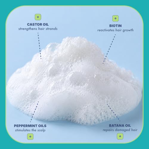 Tree Bottle Castor Oil & Biotin Shampoo Bar for Hair Growth - 4.5oz