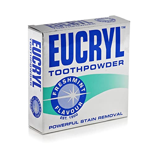 Eucryl Smokers Tooth Powder Freshmint Flavour - 50g (Pack of 2)