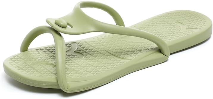 Travel Slippers | Foldable Non-Slip Shower Shoes for Men & Women - Quick-Dry Flip-Flop Sandals for Home, Gym, Spa, Pool, Beach