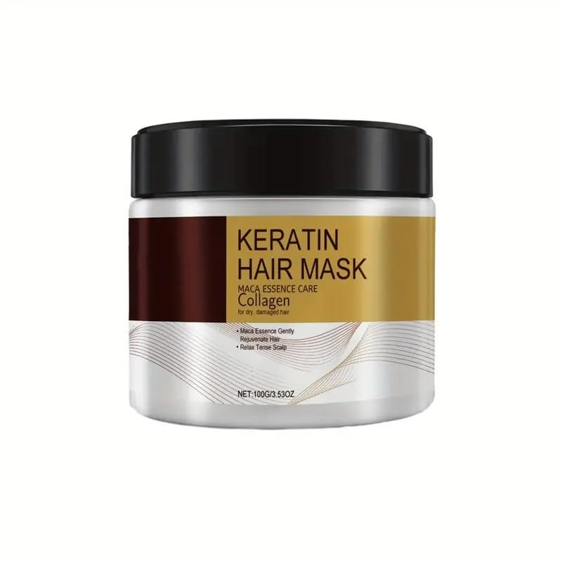 Voltafas Keratin Hair Mask with Collagen & Maca Essence - 3.53 oz